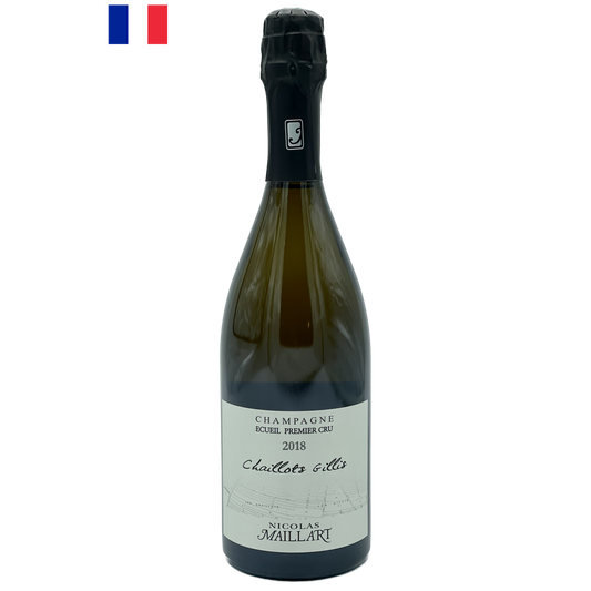 Nicolas Maillart Extra Brut Blanc de Blancs Champagne Les Chaillots Gillis 1er Premier Cru 2018