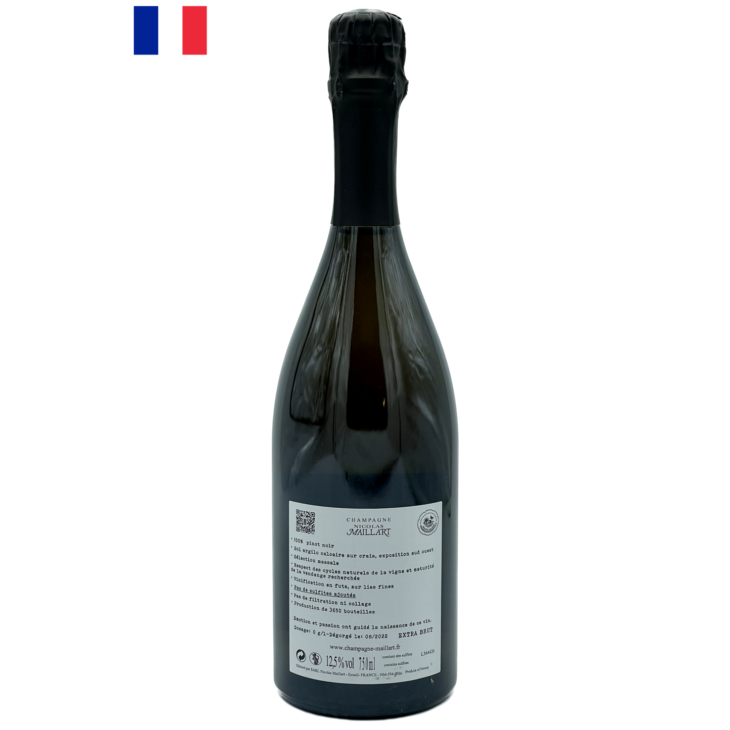 Nicolas Maillart Extra Brut Champagne Les Loges 1er Premier Cru