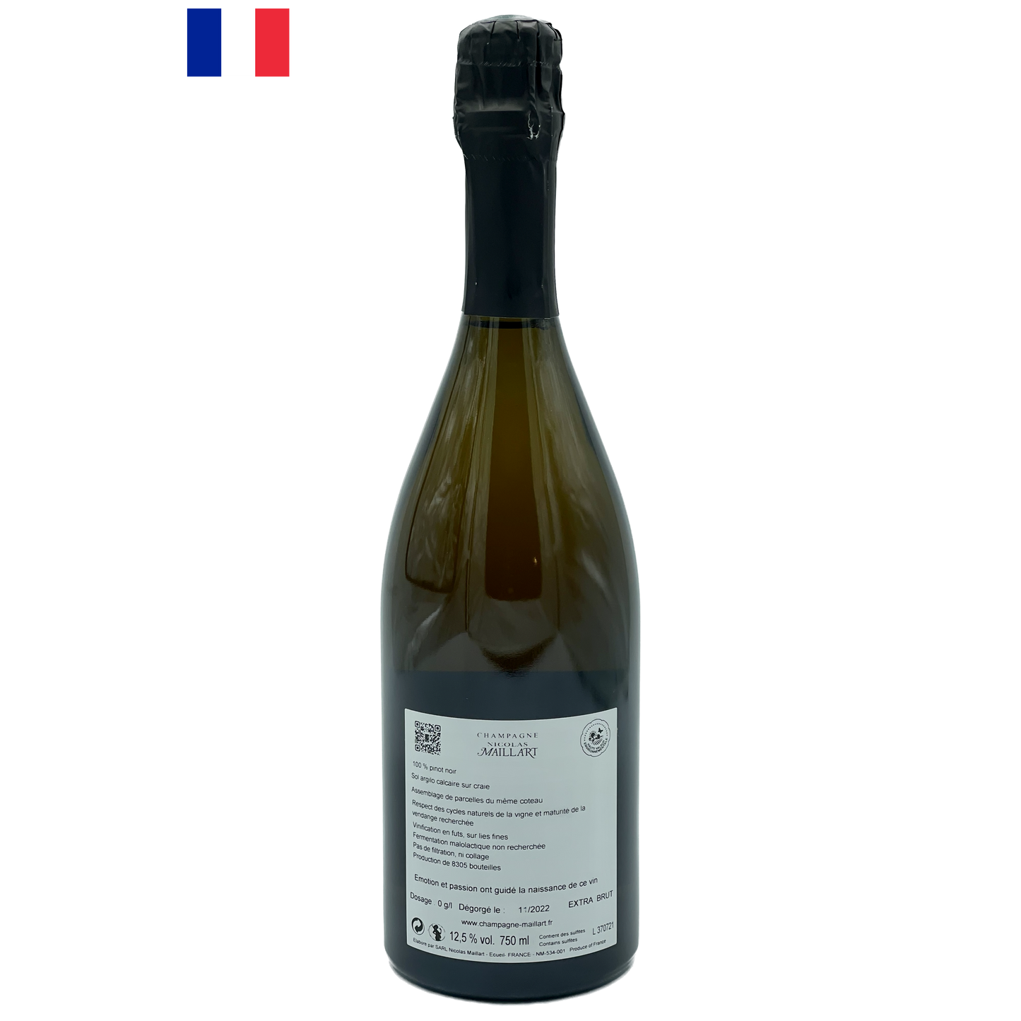 Nicolas Maillart Extra Brut Champagne Montchenot 1er Premier Cru 2018