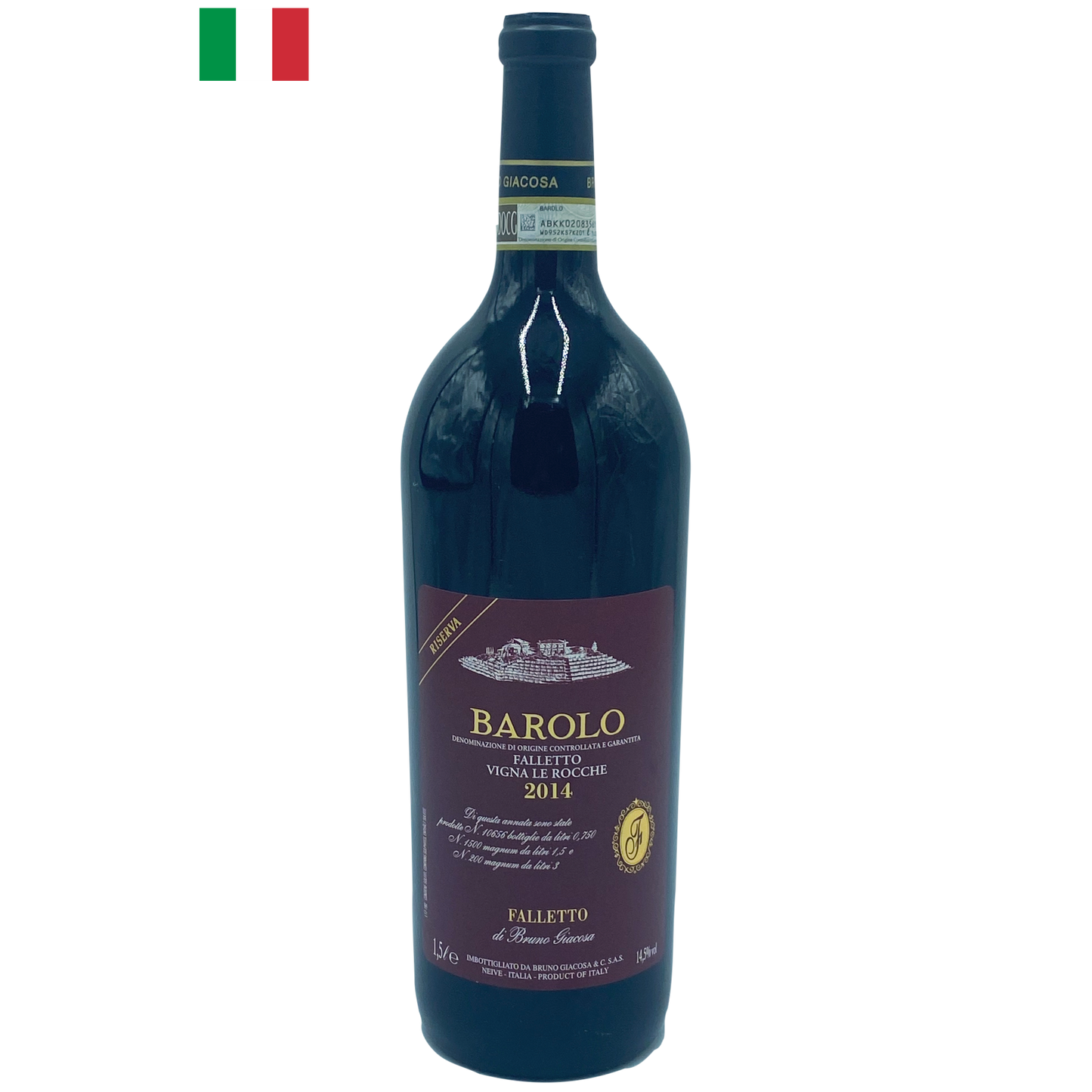 Bruno Giacosa Barolo Falletto Vigna Le Rocche Riserva DOCG Magnum 2014